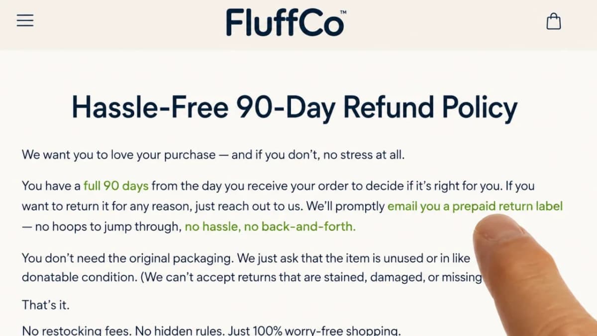 Hassle-Free 90-Day Refund Policy